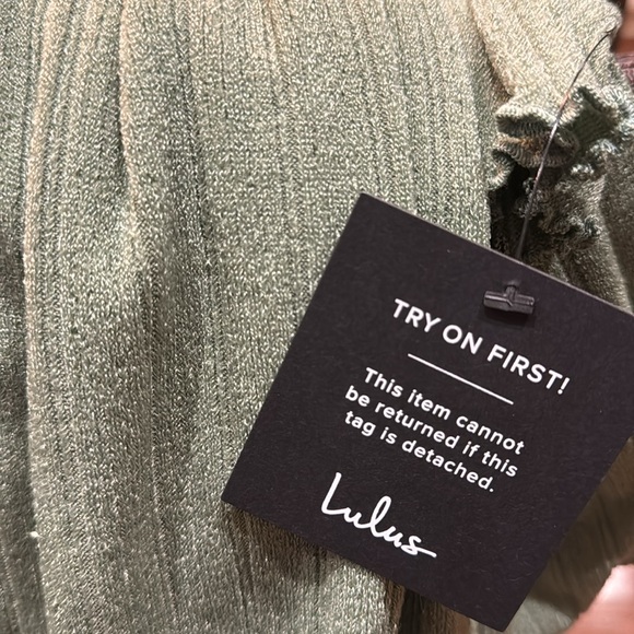 Lulus Bubble Hem Mini Dress- New with tags - Picture 3 of 6